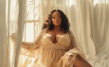 Femme obèse nue : célébration de la beauté des formes généreuses