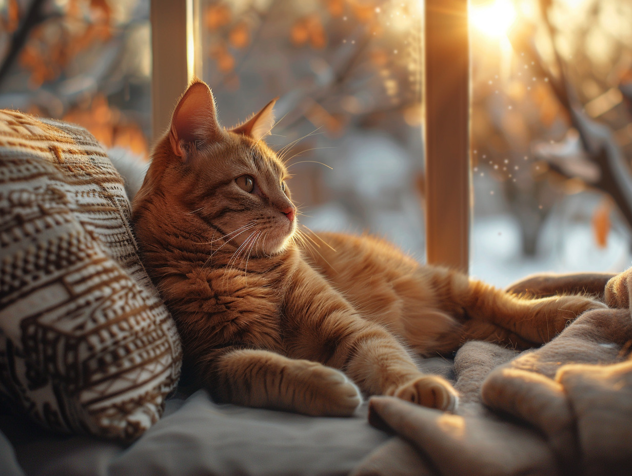 chat clignant