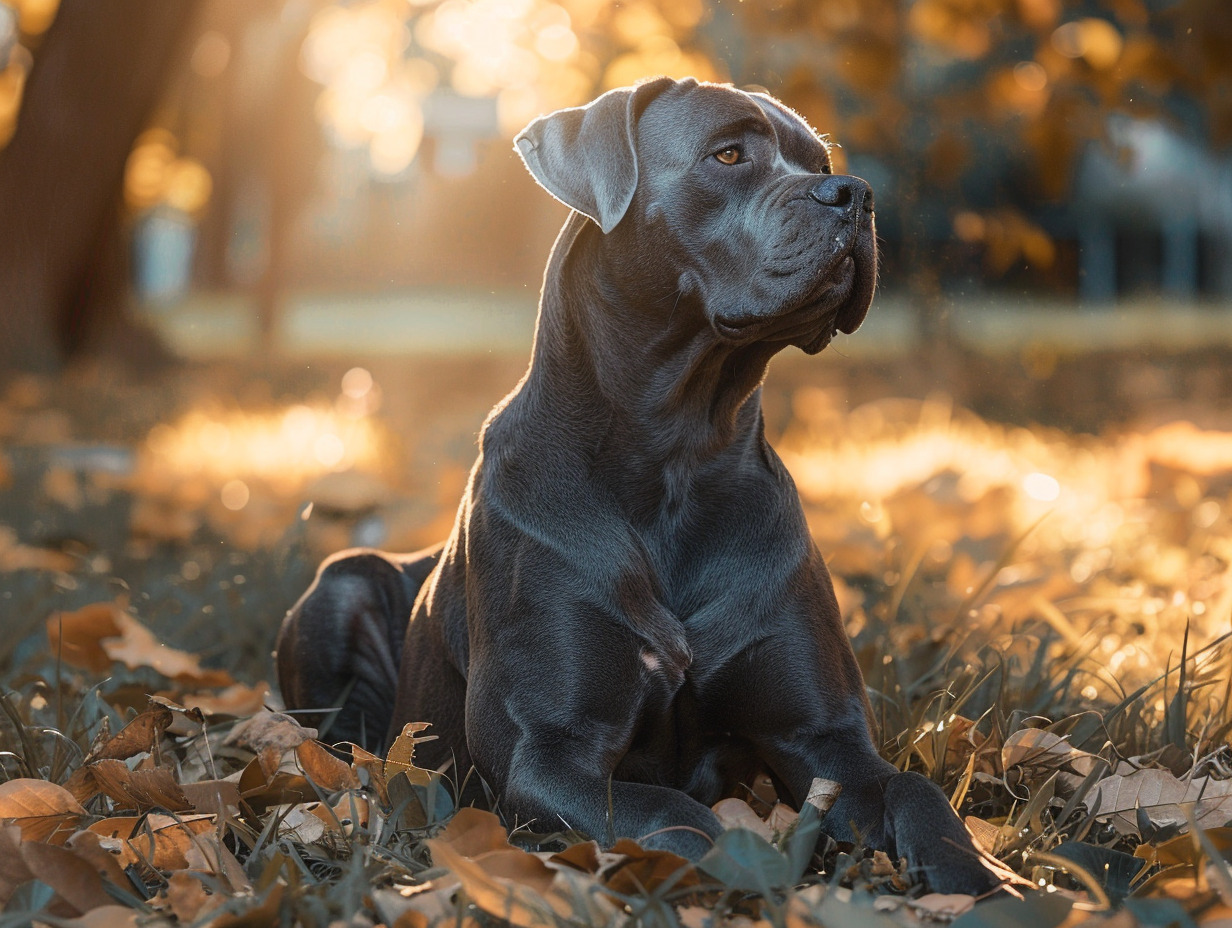 cane corso bleu