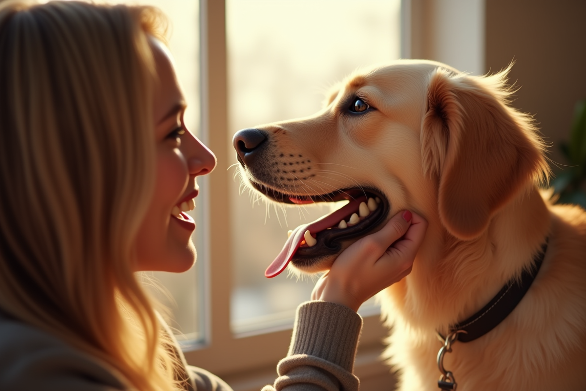 bouche chien