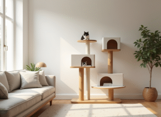 Arbre à chat design : alliez esthétique et bien-être pour votre félin