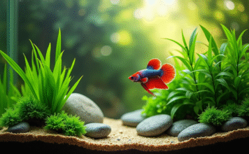 Les secrets pour un aquarium parfait pour poisson betta