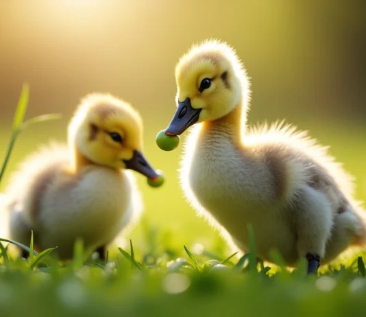 Petit de l’oie : alimentation et soins spécifiques