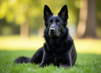 Caractère unique du Berger allemand noir : tempérament et comportement