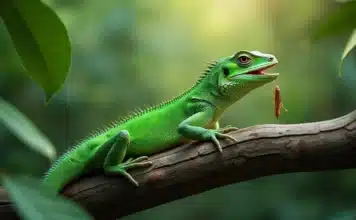 Que mange le lézard : son alimentation détaillée